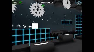 playing Geometry Dash 3D Last part￼￼