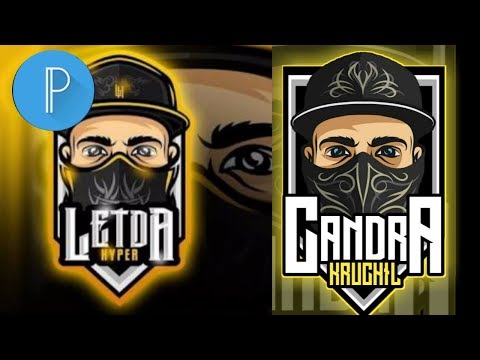 WOW SEGAMPANG INI MEMBUAT LOGO BANG LETDA|90%MIRIP ASLI|PIXELLAB
