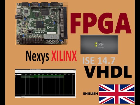 Programming FPGA with ISE 14.7 and NEXYS Xilinx board using VHDL