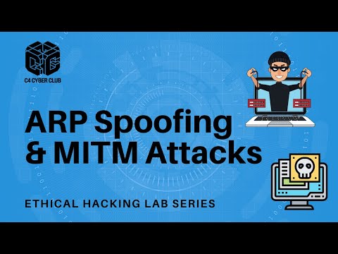 Ethical Hacking v2 NETLAB+ 12 - ARP Spoofing and MITM Attacks w/ Ettercap