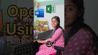 how to open ms word and excel using keyboard shortcut | Keyboard shortcut se ms word or excel open