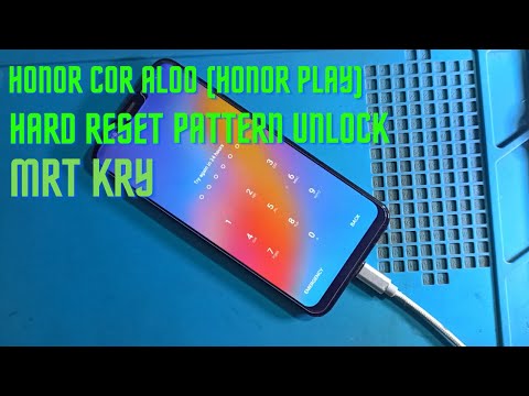 Honor COR AL00 HONOR PLAY Pattern Unlock Hard Reset MRT Key