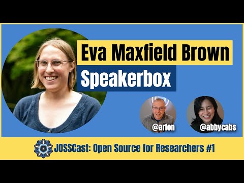 Eva Maxfield Brown on Speakerbox – Open Source Speaker Identification for Political Science