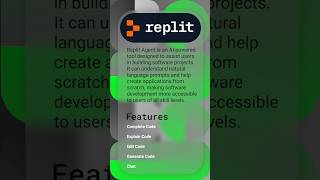 Replit Agent #ReplitAgent #aidevelopment