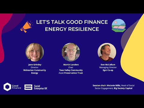 Let's Talk Good Finance: Energy Resilience