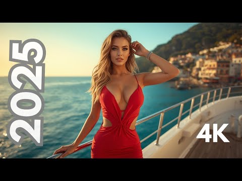 SUMMER RELAXING  TROPICAL DEEP HOUSE MIX 2026,CHILL OCEAN SUMMER BEACH VIBES IN 4K UHD BY Visuvi