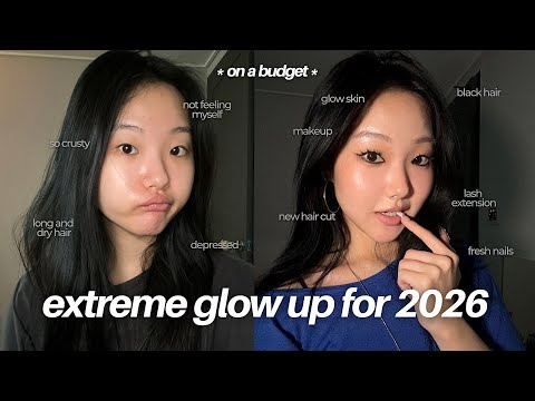 GLOW UP WITH ME FOR 2026 in 48 hours *on a budget*