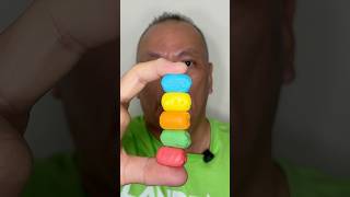 👂ASMR SOUR PATCH KIDS CHEWS CANDY (5 FLAVORS) EATING SOUNDS👂#shorts #asmr