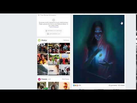 Interactive content on Facebook