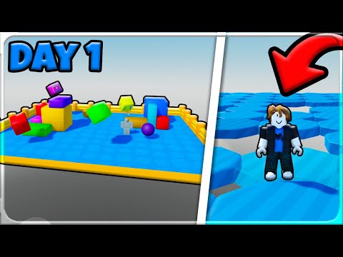 Updating my Roblox Game in 7 Days (Day 1)