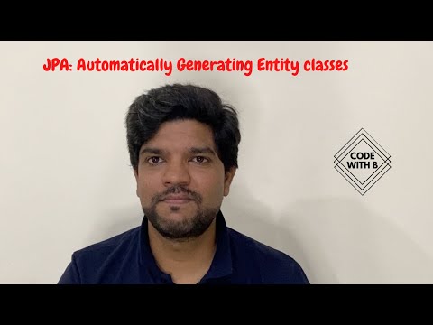 Automatically generating JPA Entity classes and Repository: IntelijIdea