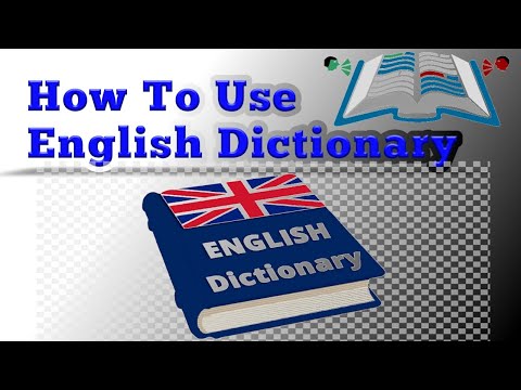English Dictionary App Usages | How To Use Dictionary