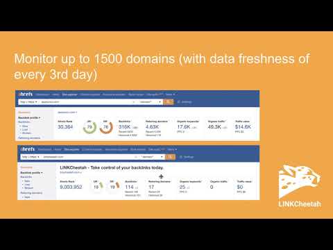 LINKCheetah AppSumo package limitations explained.