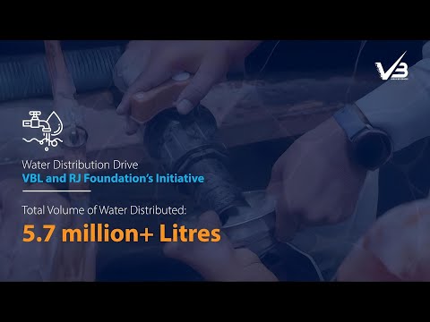 Water Distribution Drive | VBL & RJ Foundation’s Initiative