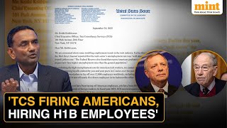 U.S. Senators Write To TCS Amid Tech Layoffs, Claim They're 'Replacing Americans With H1B Employees'