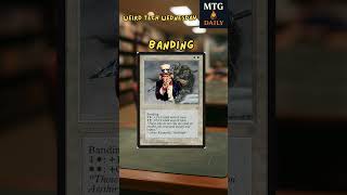 Weird Tech Wednesday: Banding — Magic’s Most Confusing Mechanic #mtg #weirdtech #mtgshorts  #edh