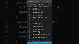 Image Gallery using HTML CSS & JavaScript | #codingdata #viral #youtubeshorts #shorts #html #css