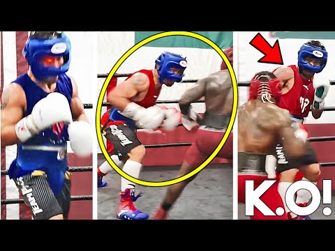 *WOW* MANNY PACQUIAO LEAKED SPARRING IN SERIOUS TRAINING CAMP FOR ERROL SPENCE~UNSEEN PADS HEAVY BAG