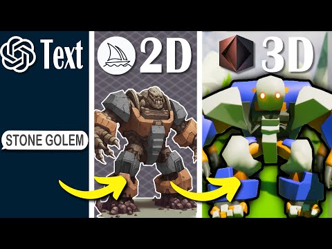 How I use Ai to make 3D Models for my Game!