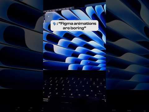 🗣️- Figma animations are boring , Just think again! #uixnikunj #websitedesign #figma