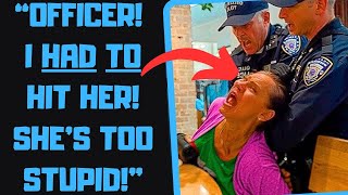 r/EntitledPeople - Psycho Karen Attacks Me Over COFFEE! Regrets It Forever.