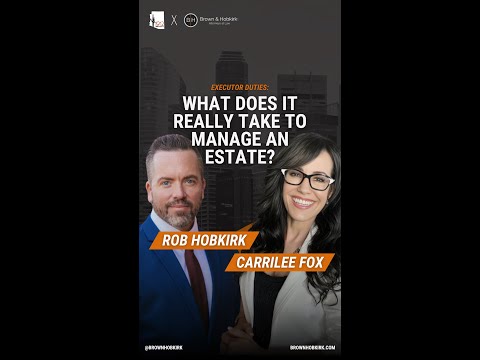 Executor duties: What does it really take to manage an estate? | Brown & Hobkirk