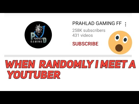 TODAY I PLAY WITH A YOUTUBER | @prahlad gaming ff