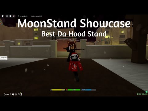 This Da Hood Stand Script Is Broken… MoonStand Showcase