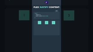 CSS Flex Justify Content #coding #development #cssanimation