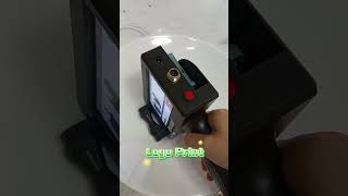 Portable Logo Marking Machine#printing #logomarking #green #plastic  #portableinkjetprinter