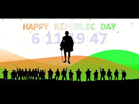 Republic Day Sale Animated Landing Page With HTML , CSS and JavaScript | Step by Step WebDesign