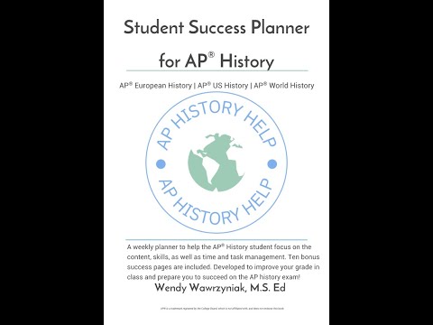AP History Success Planner Tutorial