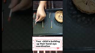 Cotton Bud Color Sorting Activity  | Problem Solving Activity