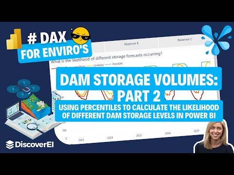 DAX for Enviro's: How to calculate the likelihood of future dam storage volumes using PERCENTILEX