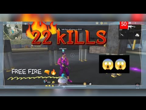 EPIC 22 Kills 😱! 'FREE FIRE' Gameplay Showdown  That Will Blow Your Mind!" #freefire