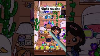 Toca boca aesthetic night routine🌊🤍🦙 #tocaaesthetichousetour  #tocagohar  #toca #tocaboca #aesthetic