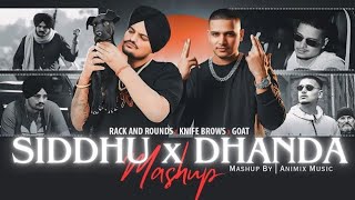 Sidhu Moose Wala X Dhanda Nyoliwala - The Gangsters Remix | Goat X Knife Brows | Animix Music