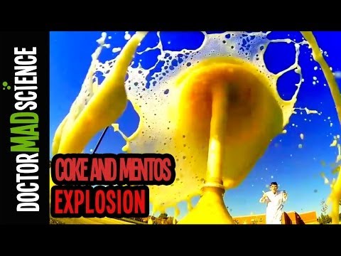Coke + Mentos = Magic