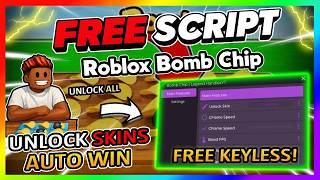 Roblox Bomb Chip Script *NO KEY* - UNLOCK SKINS, FREE GAMEPASSES, AUTO WIN + More!