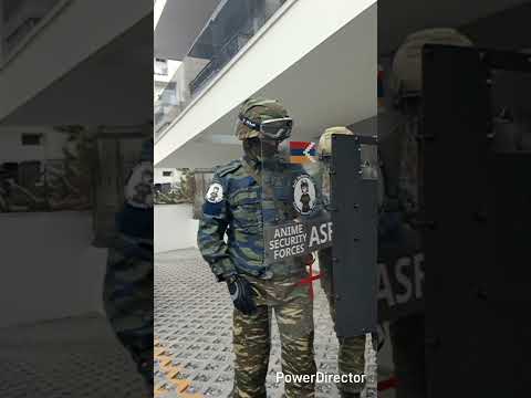 Self Defence Troops riot control training #airsoft #airsoftshorts #shield #militaryshorts