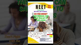 NEET 2025 Tips and Tricks