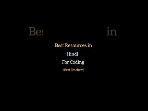 Here are the best Hindi coding channels for beginners!🔥#coding #trending #programming #techtalks