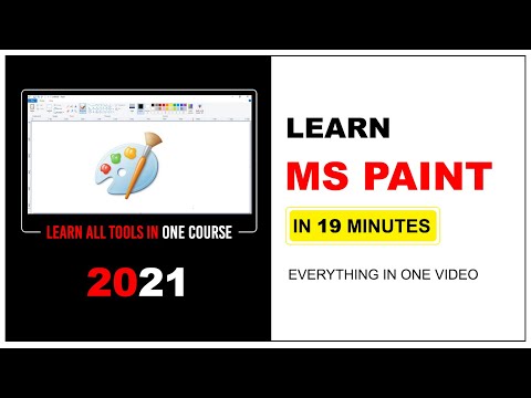 Complete MS Paint Tutorial in Just 19 minutes and start designing