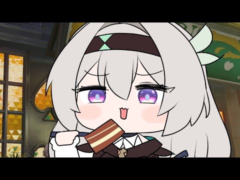 【崩壊：スターレイル】オークロールを食べるホタル　Honkai Star Rail　【崩スタ】Firefly