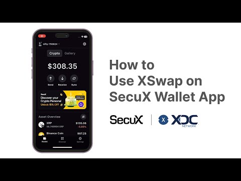 How to Use XSwap with SecuX Wallet App | Quick Tutorial