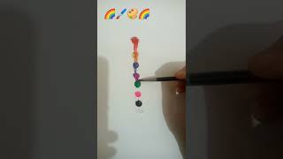 # satisfying colour mixing # shorts #learningwithfun