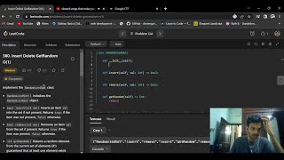 380. Insert Delete GetRandom O(1), Leet Code Streak 30-11-22 (my day 2 video 4 : ) )