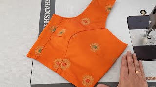 38 Size Princess Cut Blouse Design Full Video/Designer Blouse 🎊