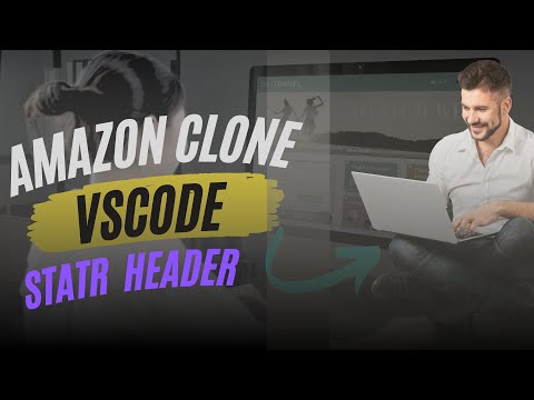 Amazon Clone Vscode | #2 | With HTML, CSS, JavaScript | #code #programming #website #clone