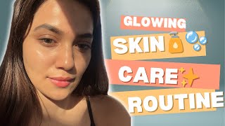 Glass skin care routine for  glowing skin ✨(my skincare routine)